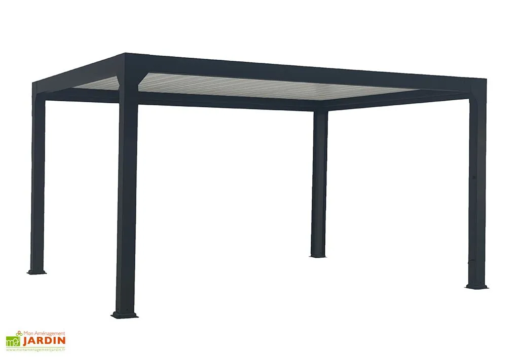 Green Outside Pergola Bioclimatique Motorisée Aluminium Autoportée – Actual 5 X 3 M 1 Green Outside Pergola Bioclimatique Motorisée Aluminium Autoportée – Actual 5 X 3 M