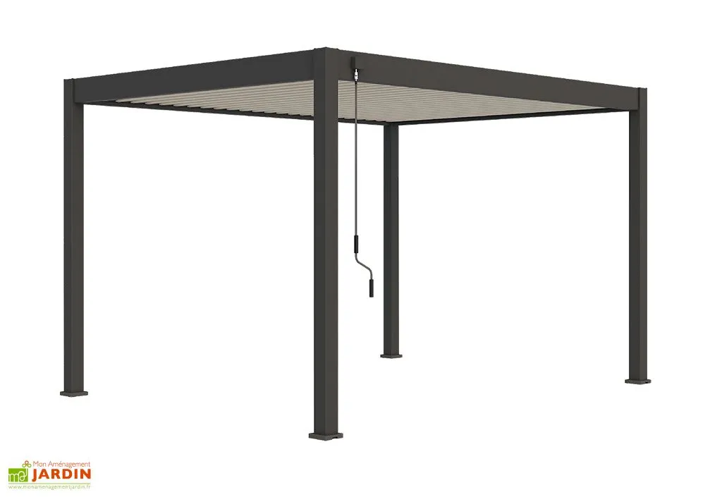 Ombréa Pergola Bioclimatique En Aluminium Lames Orientables Ombréa - 12 M² 6 Ombréa Pergola Bioclimatique En Aluminium Lames Orientables Ombréa - 12 M² – Image 6