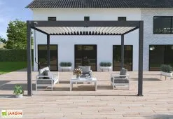 Ombréa Pergola Bioclimatique En Aluminium Lames Orientables Ombréa - 12 M²