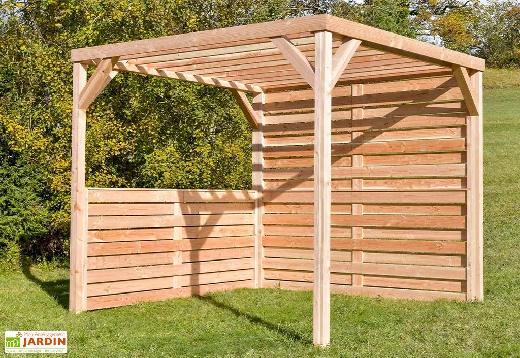 Mon Petit Potager Pergola Modulable En Bois Douglas 2,90 X 2,90 M 6 Mon Petit Potager Pergola Modulable En Bois Douglas 2,90 X 2,90 M – Image 6