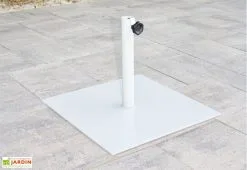 EZPELETA Pied De Parasol En Acier Laqué - Flat