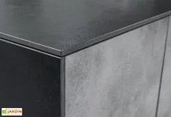 Cuisine D'Été Cuisine Extérieure En Bois Et Aluminium 282 X 61 Cm Urban 10 Cuisine D'Été Cuisine Extérieure En Bois Et Aluminium 282 X 61 Cm Urban -magasin de mobilier d'extérieur plan serre meuble noir