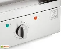 Pla.Net Plancha électrique En Inox Avec Chariot Fermé + Housse De Protection - 54 X 50 X 20 Cm -magasin de mobilier d'extérieur plancha electrique lisse copie 2 1