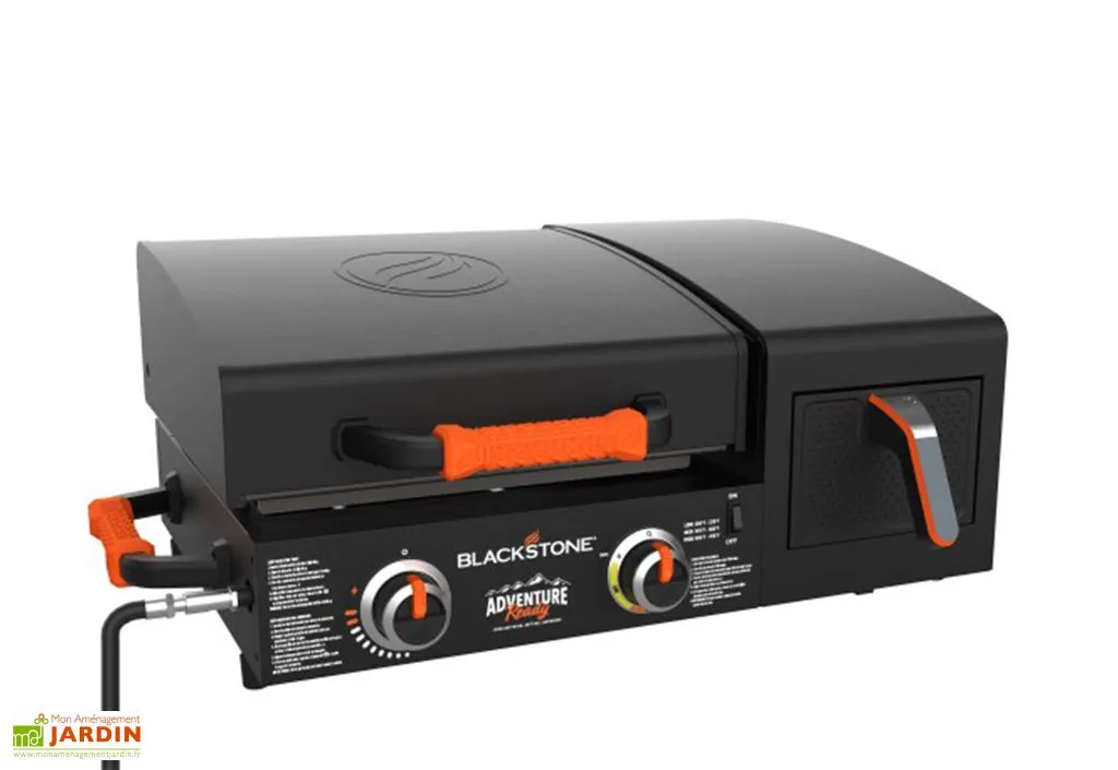 Plancha à Gaz 2 Brûleurs 12,5 KW + Friteuse à Air Blackstone AR 17’’ 3 Plancha à Gaz 2 Brûleurs 12,5 KW + Friteuse à Air Blackstone AR 17’’ – Image 3