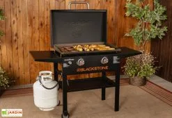 Plancha à Gaz 2 Brûleurs 34 KW Blackstone 28’’ + Couvercle
