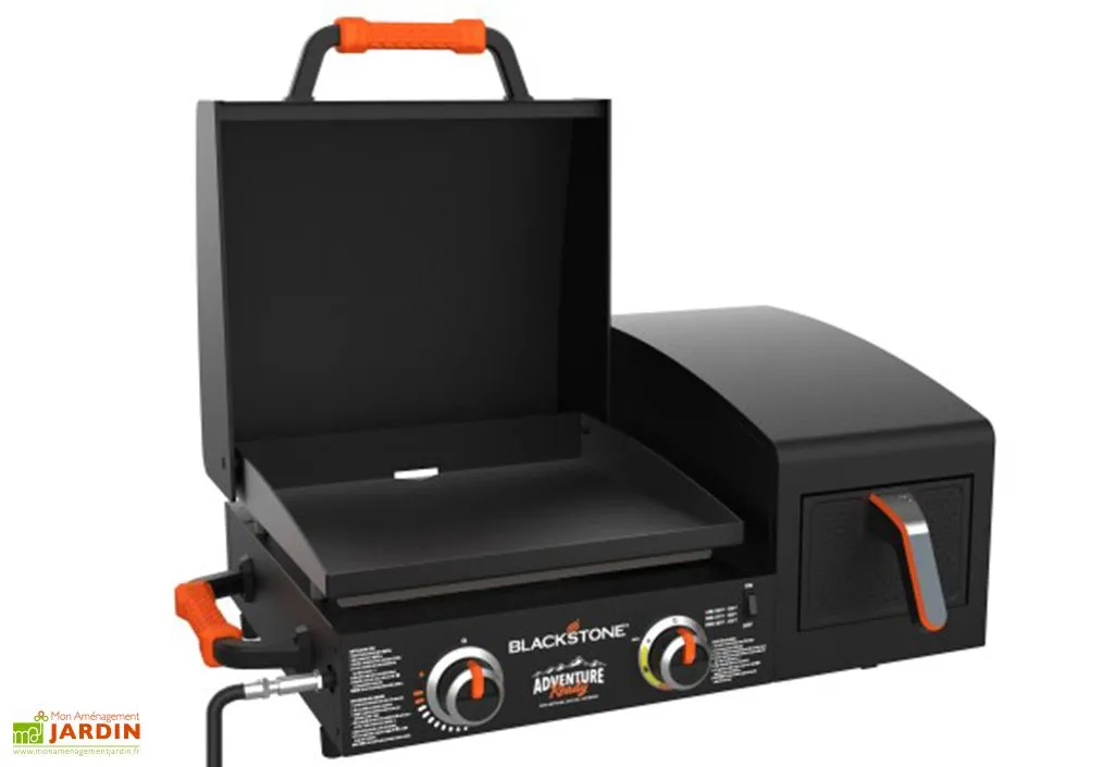 Plancha à Gaz 2 Brûleurs 12,5 KW + Friteuse à Air Blackstone AR 17’’ 2 Plancha à Gaz 2 Brûleurs 12,5 KW + Friteuse à Air Blackstone AR 17’’ – Image 2