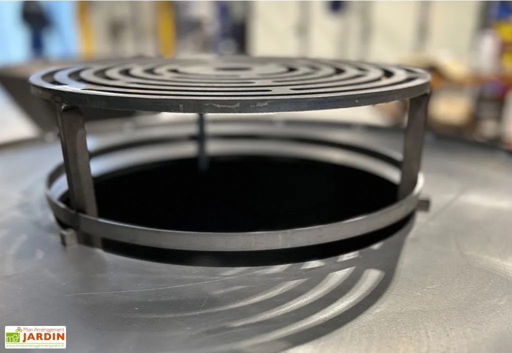 Atelier Brasero Brasero D’extérieur Avec Plaque De Cuisson En Acier – ø 85 Cm 2 Atelier Brasero Brasero D’extérieur Avec Plaque De Cuisson En Acier – ø 85 Cm – Image 2