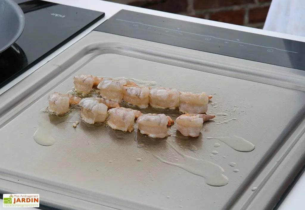 Indu+ Plaque De Cuisson Induction Teppanyaki 38cm 2800 W 3 Indu+ Plaque De Cuisson Induction Teppanyaki 38cm 2800 W – Image 3