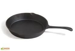 CooKking Poêle En Fonte Naturelle - 3 Dimensions