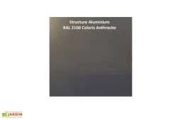 Rideau Pour Pergola Actual Green Outside – 4 M Noir -magasin de mobilier d'extérieur ral 2100 store pergola