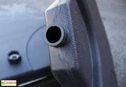 Dcb Garden Dalles Pour Parasol En Plastique à Lester (Lot De 4) -magasin de mobilier d'extérieur remplissage dalles parasol noir