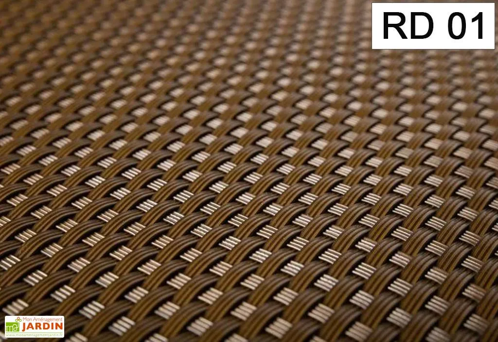 Rattan Art Brise Vue En Résine Tressée 1x3m (9 Coloris) 4 Rattan Art Brise Vue En Résine Tressée 1x3m (9 Coloris) – Image 4