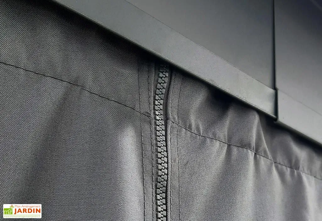 Canopia Rideaux En Polyester Pour Pergola Dallas Palram – Lot De 4 5 Canopia Rideaux En Polyester Pour Pergola Dallas Palram – Lot De 4 – Image 5