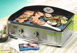 ROLLER GRILL Plancha PL 600 E Electrique Double 3500W Emaillée