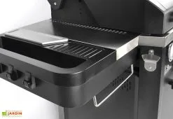 Hamson Barbecue Au Gaz En Inox Byron 5T – 180 X 61 X 117 Cm 8 Hamson Barbecue Au Gaz En Inox Byron 5T – 180 X 61 X 117 Cm -magasin de mobilier d'extérieur tablette barbecue gaz inox byron 5t