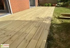 Kit Lames De Terrasse En Bois De Pin Traité 40 M² + Visserie 7 Kit Lames De Terrasse En Bois De Pin Traité 40 M² + Visserie -magasin de mobilier d'extérieur terrasse bois en kit 3