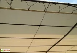 magasin de mobilier d'extérieur 10 COULEURS DU MONDE Toile Universelle En Polyester Pour Pergola Adossée 3 X 4 M