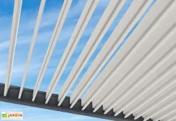 Ombréa Pergola Bioclimatique En Aluminium Lames Orientables Ombréa - 12 M² 10 Ombréa Pergola Bioclimatique En Aluminium Lames Orientables Ombréa - 12 M² -magasin de mobilier d'extérieur toiture lames orientables blanches pergola ombrea 15 728226
