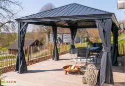 magasin de mobilier d'extérieur -magasin de mobilier d'extérieur tonnelle aluminium sojag sj09700 6x4m