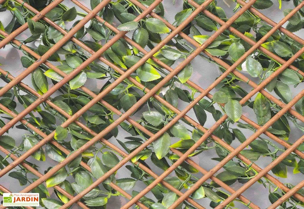 France Green Haie Artificielle De Jasmin Fleuri - Treillis Extensible (pls Dim.) 3 France Green Haie Artificielle De Jasmin Fleuri - Treillis Extensible (pls Dim.) – Image 3