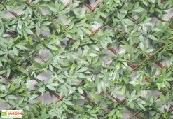 France Green Haie Artificielle De Vigne Vierge - Treillis Extensible (pls Dim.) -magasin de mobilier d'extérieur treillis extensible feuillage artificiel vigne 1