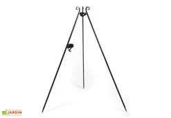 CooKking Trépied En Acier Hauteur 180 Cm Avec Manivelle