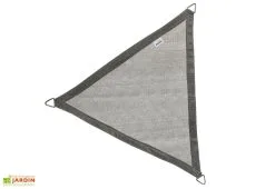 Nesling Voile D’ombrage Triangulaire En Polyéthylène Coolfit – 3,6 M -magasin de mobilier d'extérieur voile ombrage grise anthracite