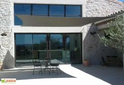 Umbrosa Voile D'ombrage Carrée 4 X 4 M - Ingenua Sunbrella -magasin de mobilier d'extérieur voile ombrage ingenua 2 1 2