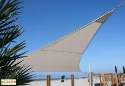 Umbrosa Voile D'ombrage Triangulaire 5 X 5 X 5 M - Ingenua Solidum -magasin de mobilier d'extérieur voile ombrage ingenua 2 4 2