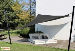 Umbrosa Voile D'ombrage Rectangulaire 3 X 5 M - Ingenua Solidum -magasin de mobilier d'extérieur voile ombrage rectangle ingenua umbrosa solidum 1