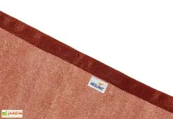 Nesling Voile D’ombrage Triangulaire En Polyéthylène Coolfit – 3,6 M -magasin de mobilier d'extérieur voile ombrage rouge triangle